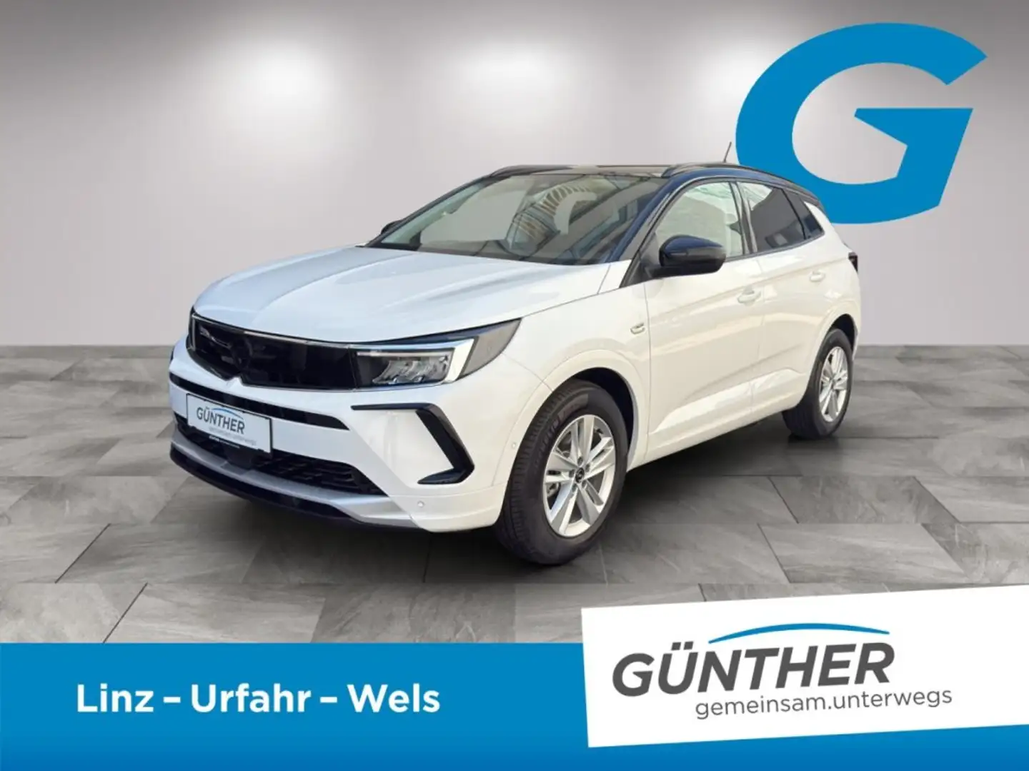 Opel Grandland , Edition, 1.2 Direct Injection Turbo 96 Weiß - 1