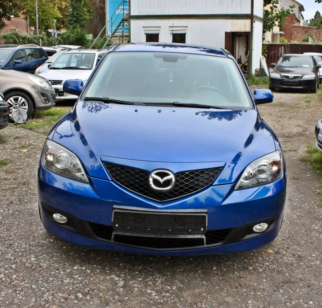 Mazda 3 Lim. 1.6 Sport Active+/TÜV/AU 09/2027 Modrá - 2