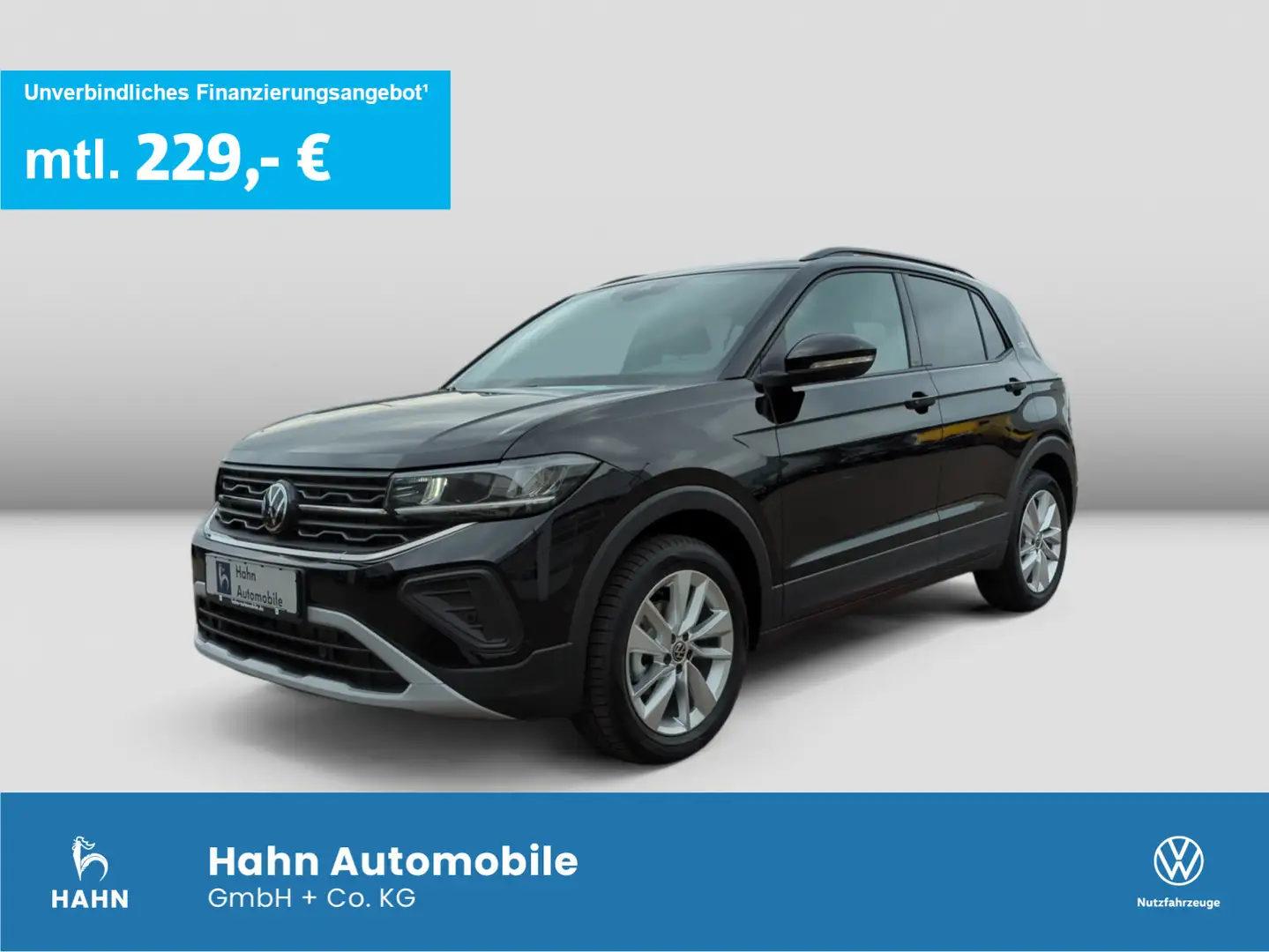 Volkswagen T-Cross Goal 1,0TSI 85kW NAVI ACC PDC CARPLAY Schwarz - 1