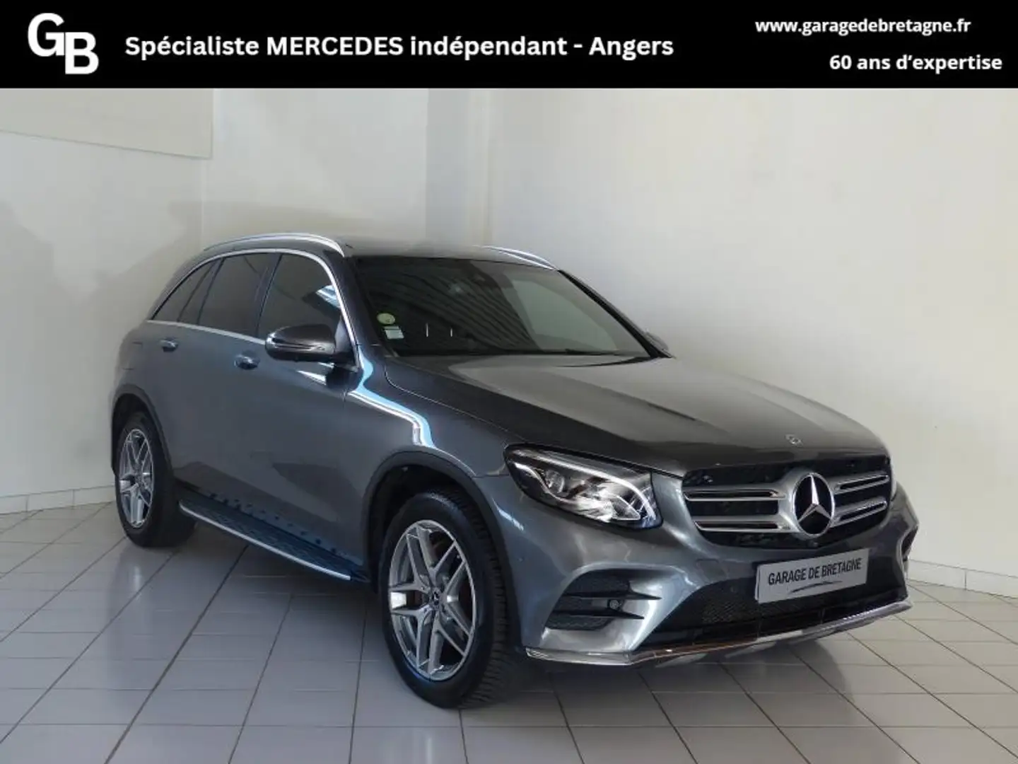 Mercedes-Benz GLC 250 250 d 204ch Fascination 4Matic 9G-Tronic Gris - 1