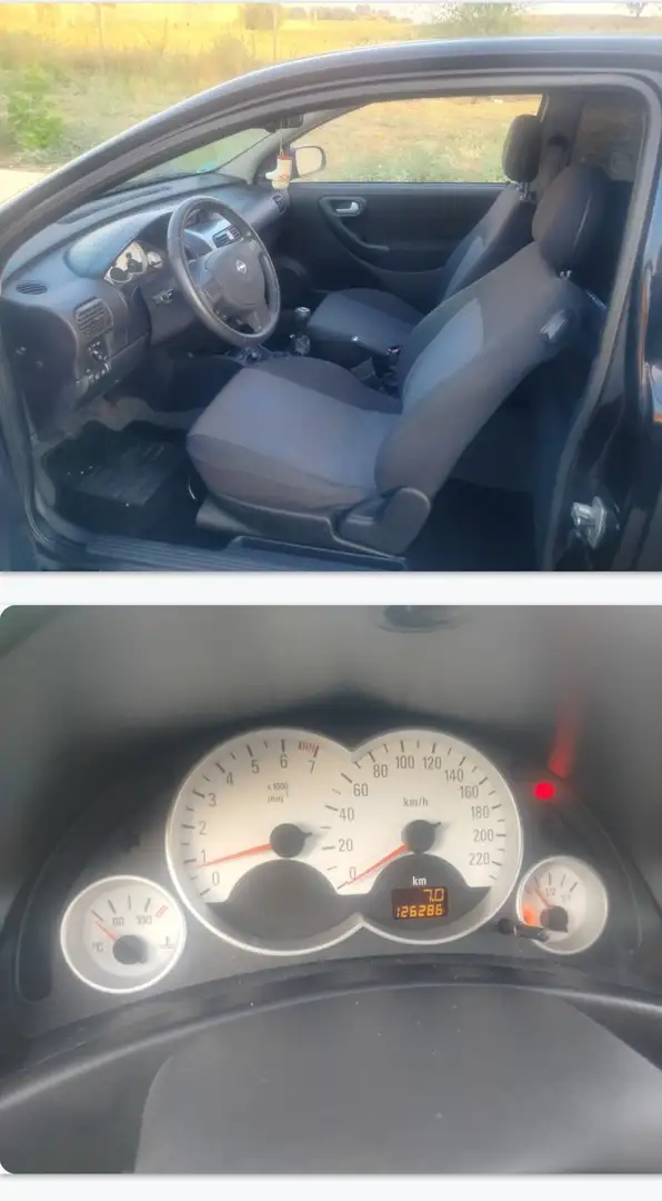 Opel Corsa Corsa 1.0 12v Club Club Negro - 1