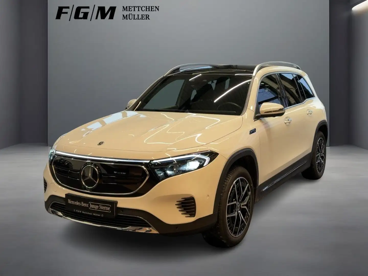 Mercedes-Benz EQB 300 4M Progressive HeadUp|KeyGo|S-Dach|360 Blanc - 2