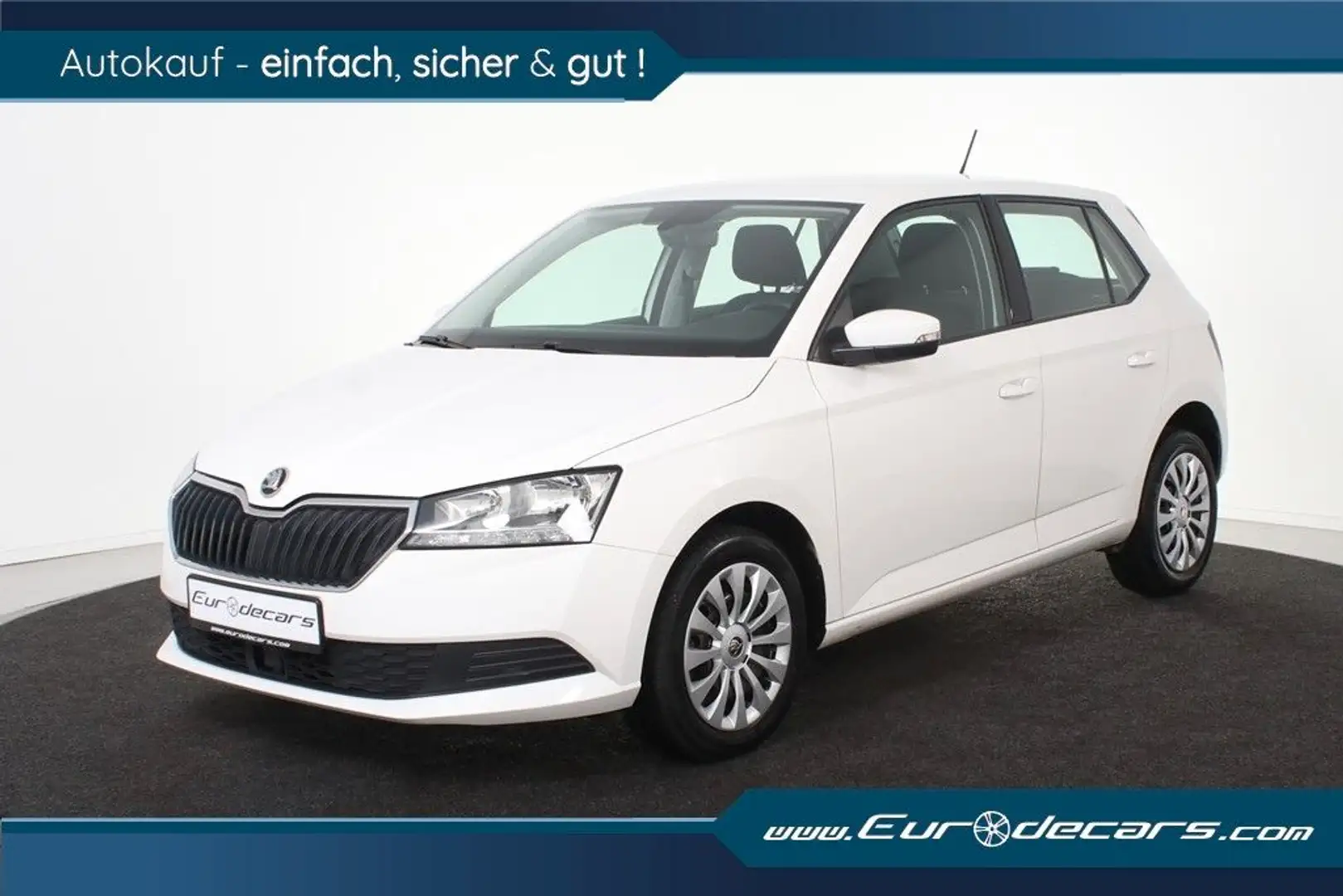 Skoda Fabia Ambition *1.Hand*Park ass.*Carplay* Blanc - 1