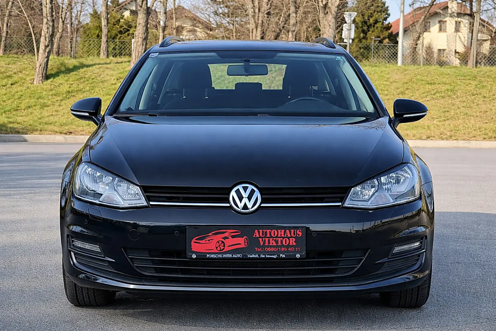 Volkswagen Golf Variant Trendline BMT 1,6 TDI DSG*GARANTIE,SERVICE HEFT* Schwarz - 2