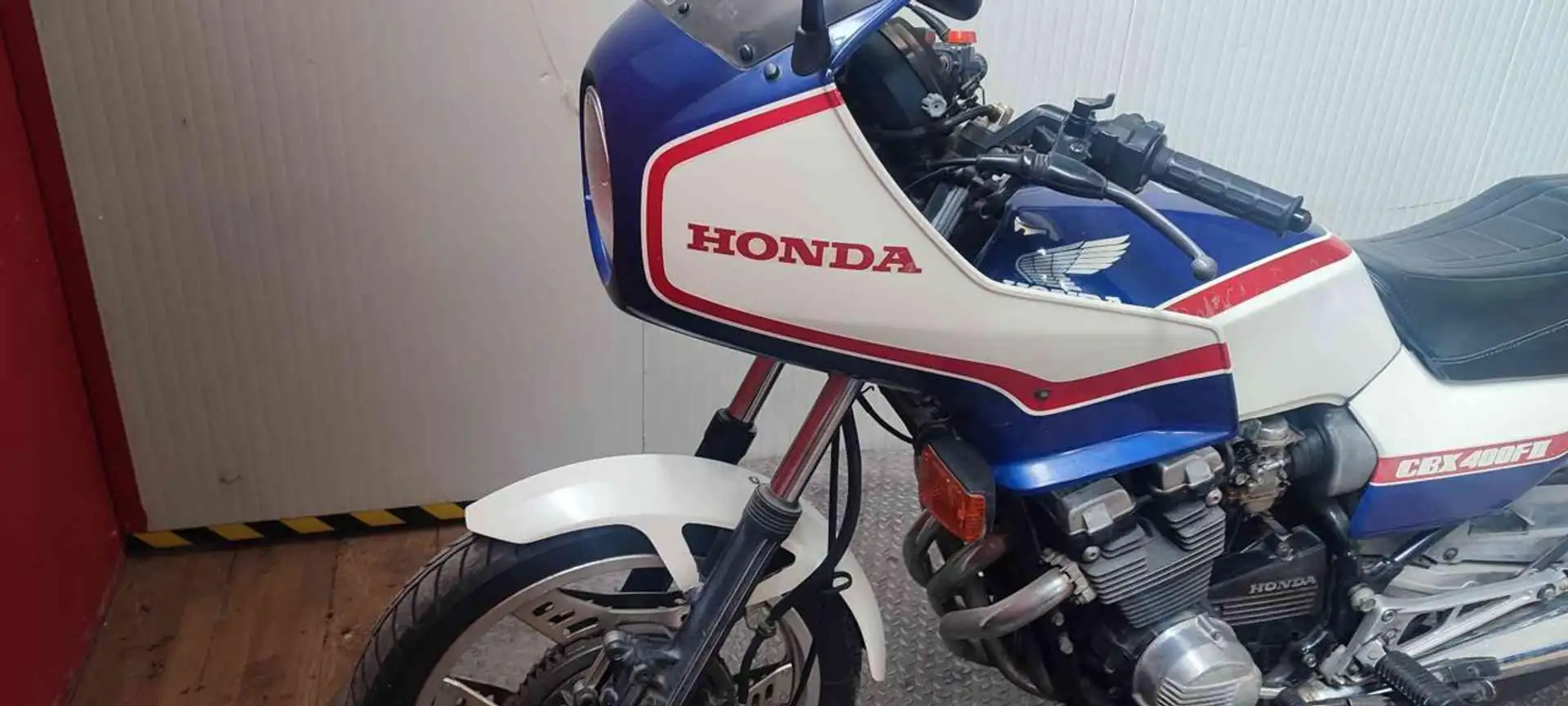 Honda CBX 550 CBX 400 F2 Niebieski - 2
