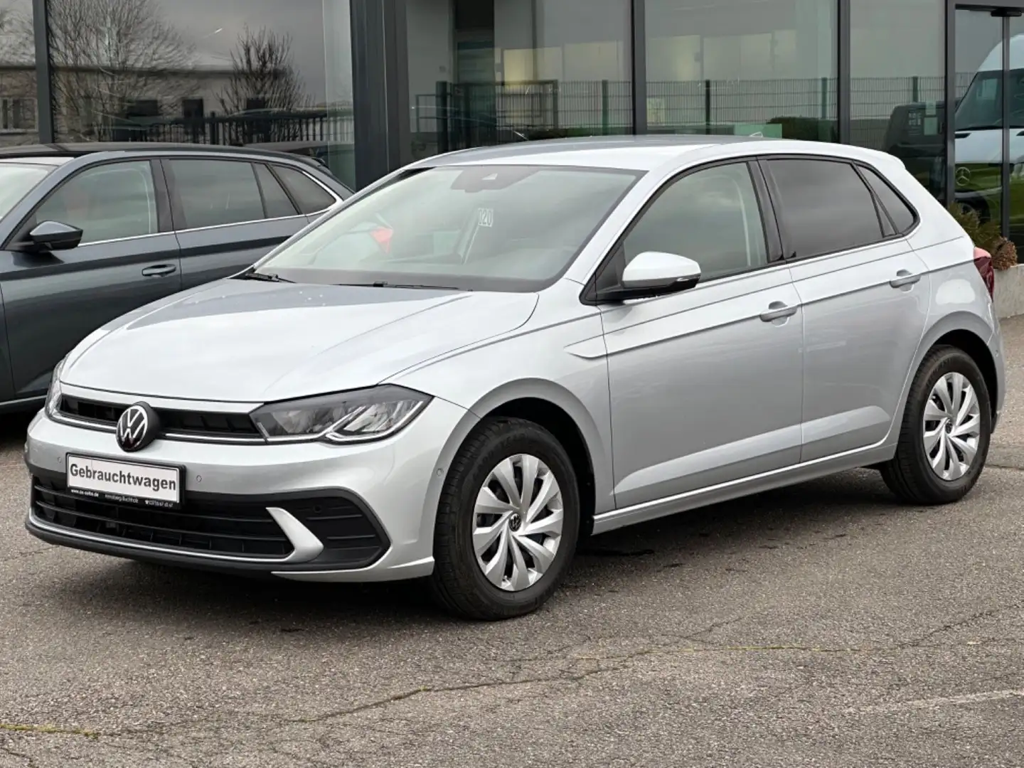 Volkswagen Polo VI Life 1.0 TSI DSG PDC SHZ ACC Navi Ready Zilver - 1