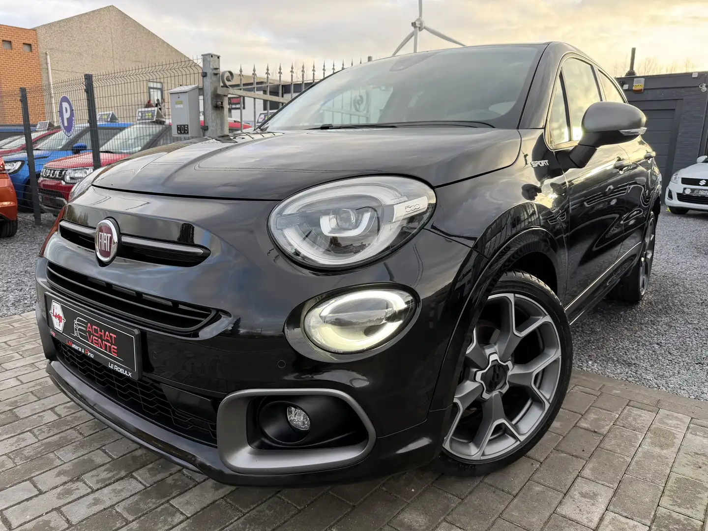 Fiat 500X 1.0 FireFly T3 Sport🔝19.246 km🔝 Noir - 1