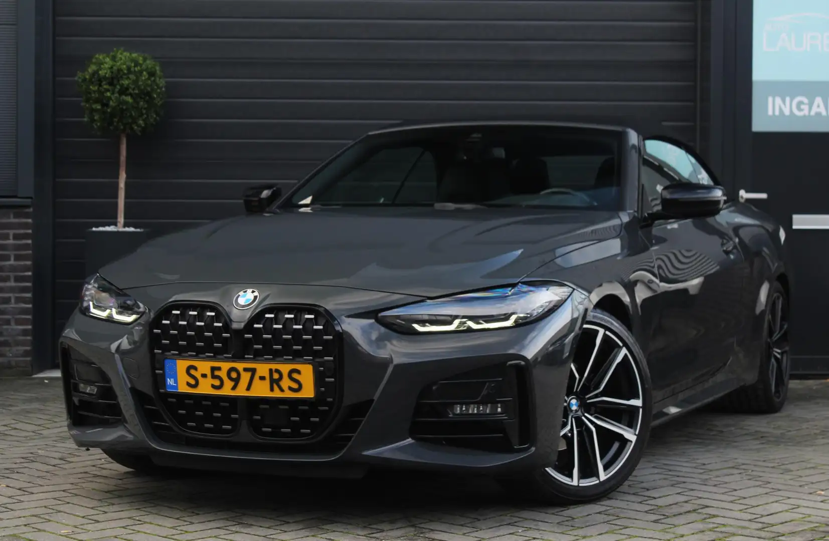 BMW 420 4-serie Cabrio 420i M-sport | Adaptieve Cruise Con Gris - 1