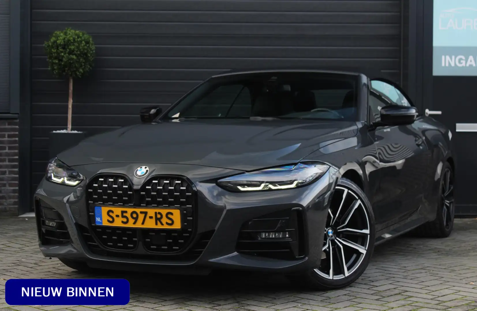BMW 420 4-serie Cabrio 420i M-sport | Adaptieve Cruise Con Gris - 1