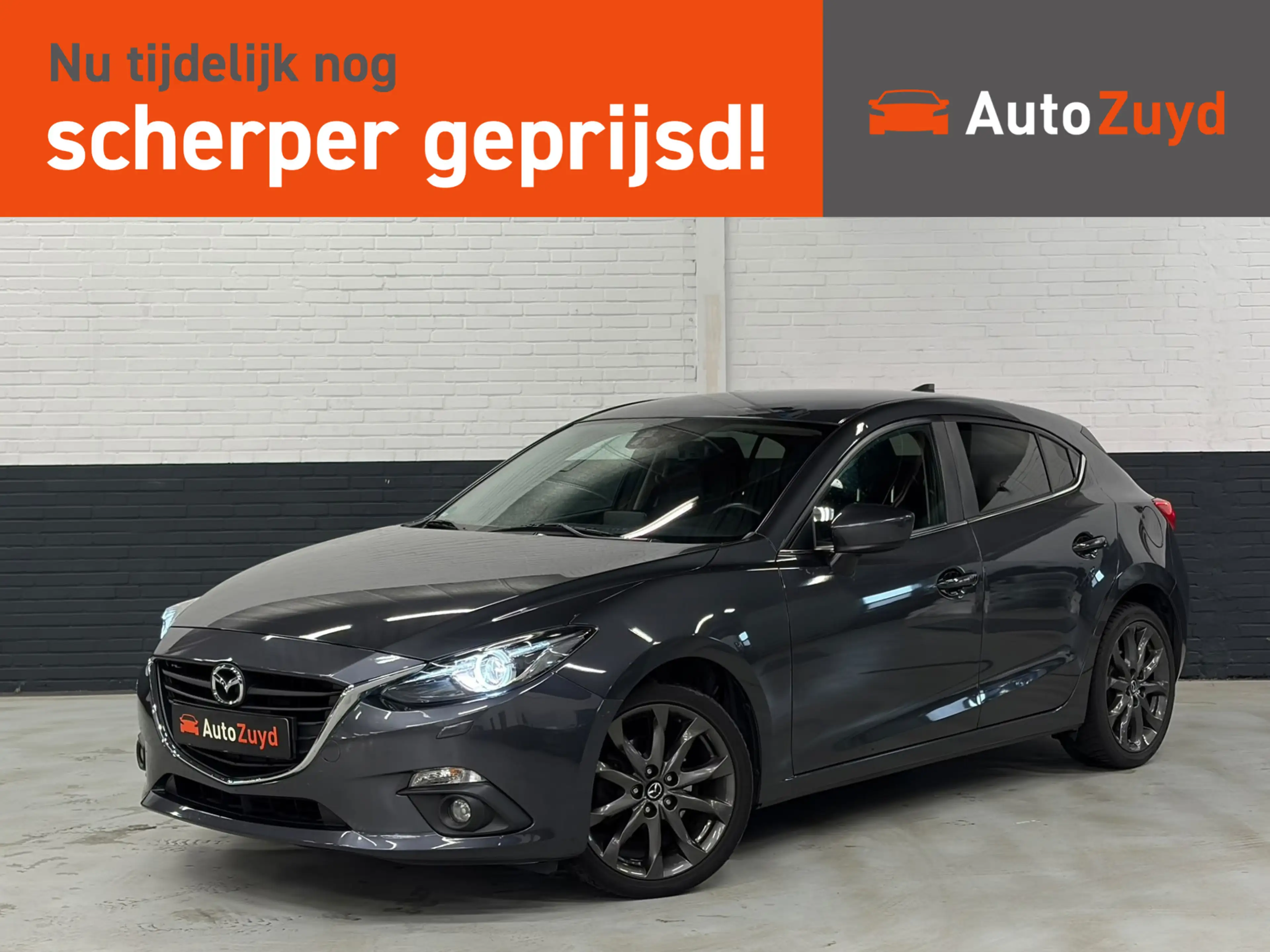 Mazda 3 2.0 GT-M 165pk / Navi / Clima / Stoelverwarming /