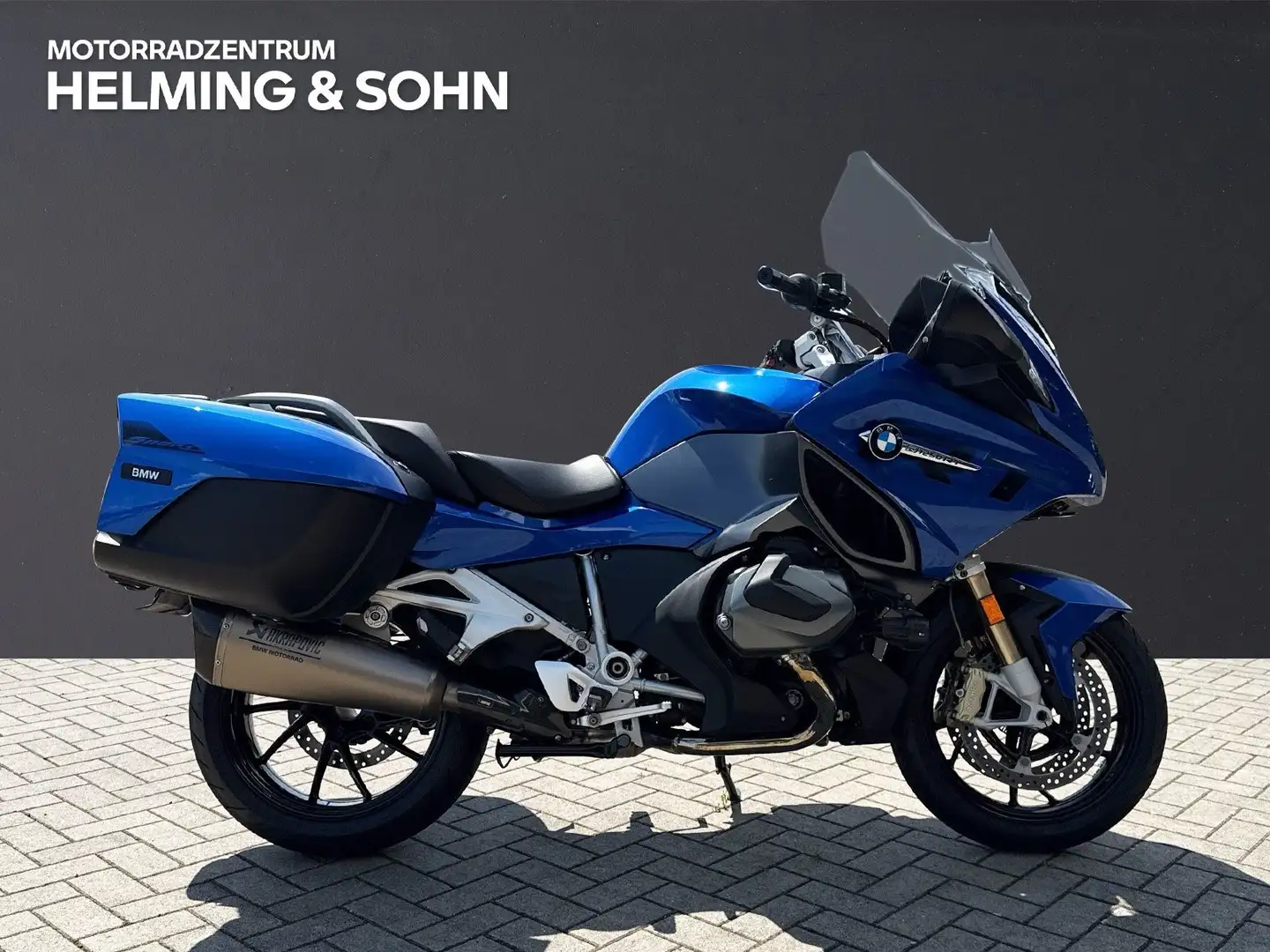 BMW R 1250 RT Bleu - 1