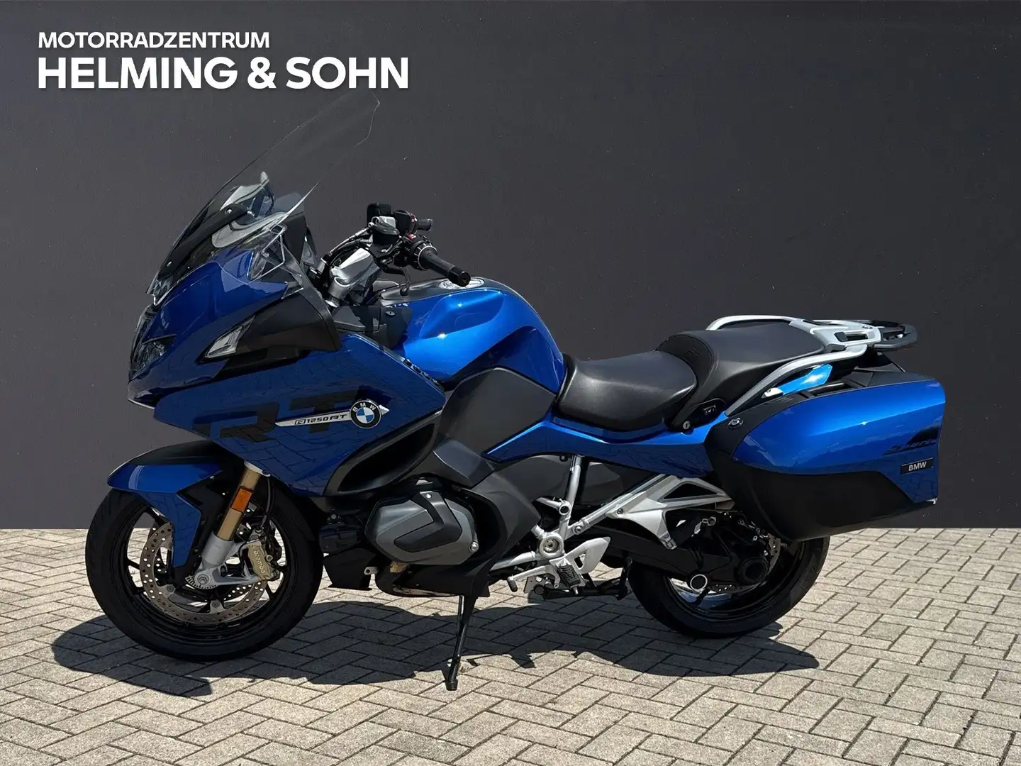 BMW R 1250 RT Bleu - 2