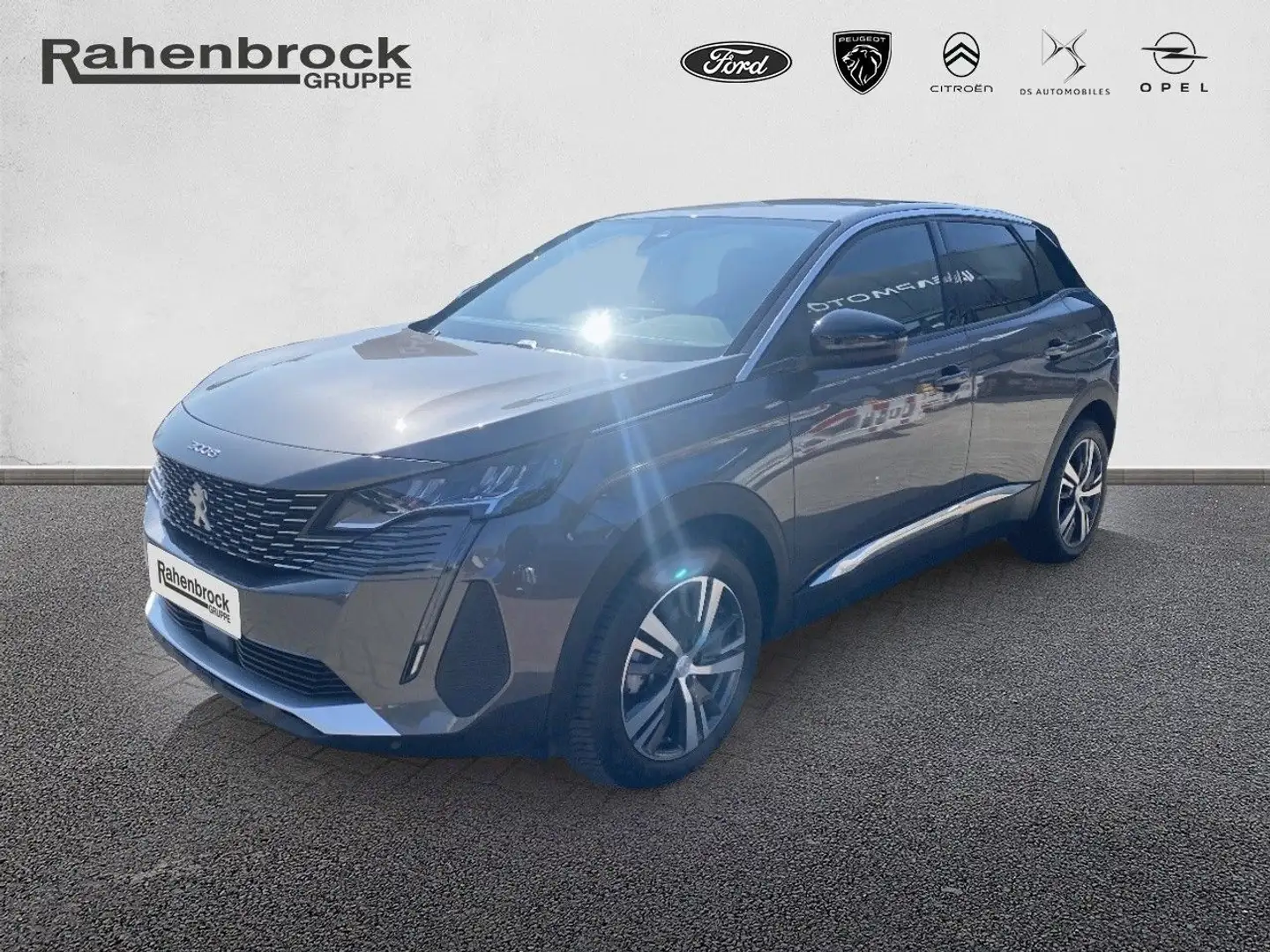 Peugeot 3008 Allure Pack Hybrid 145 e-DSC6 Gris - 1