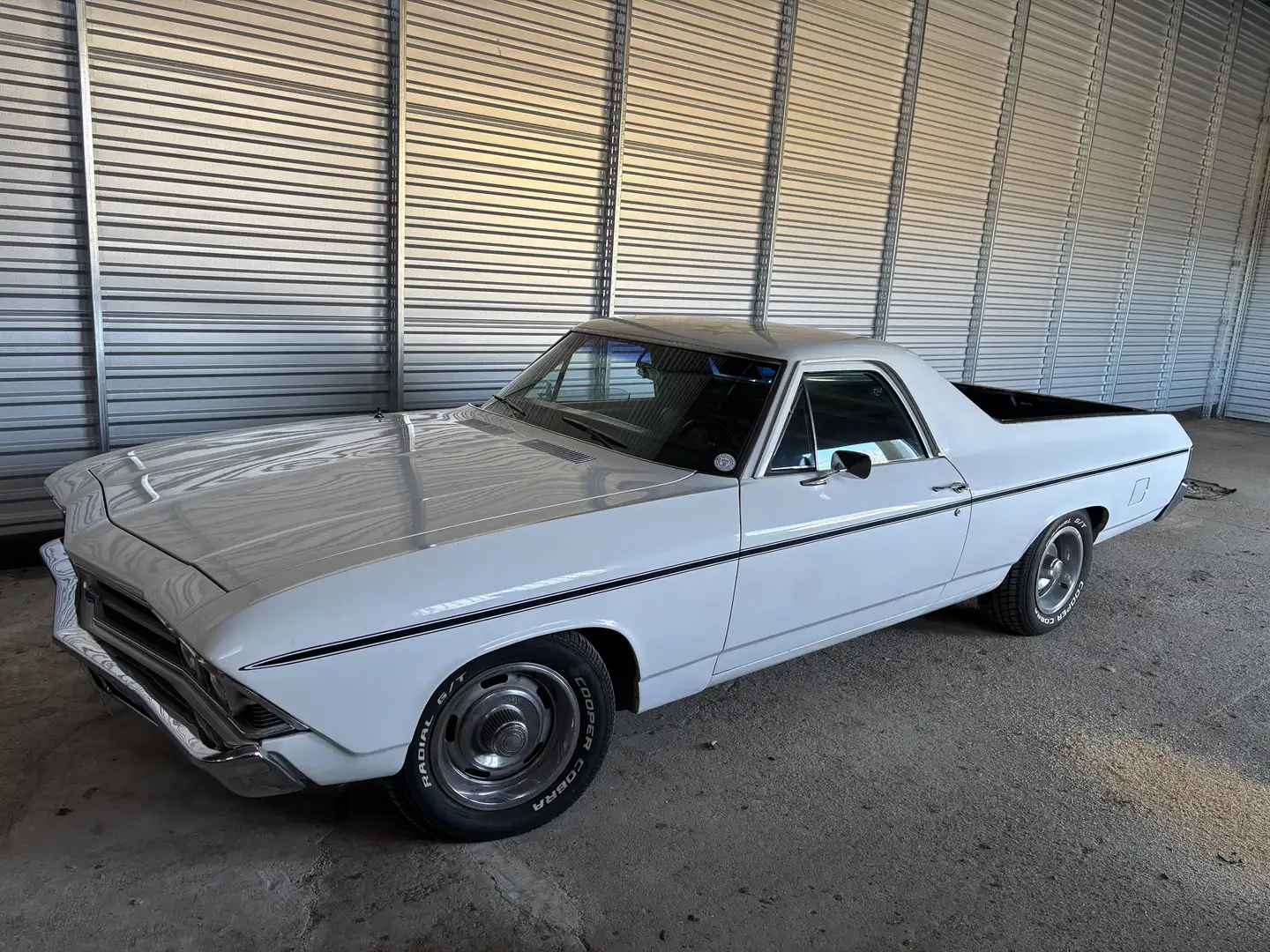 Chevrolet El Camino 5.7l V8,small block, 4 Gang, Schalter, H-Zulassung Blanc - 1