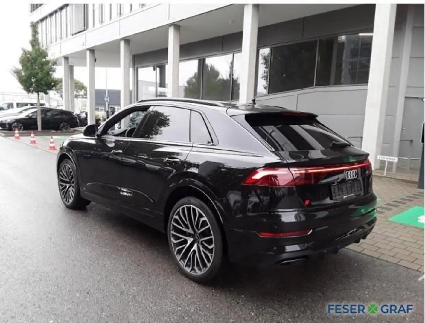 Audi Q8 S line Exterieur 50 TDI quattro Matrix/AHK/Pano./ Schwarz - 2