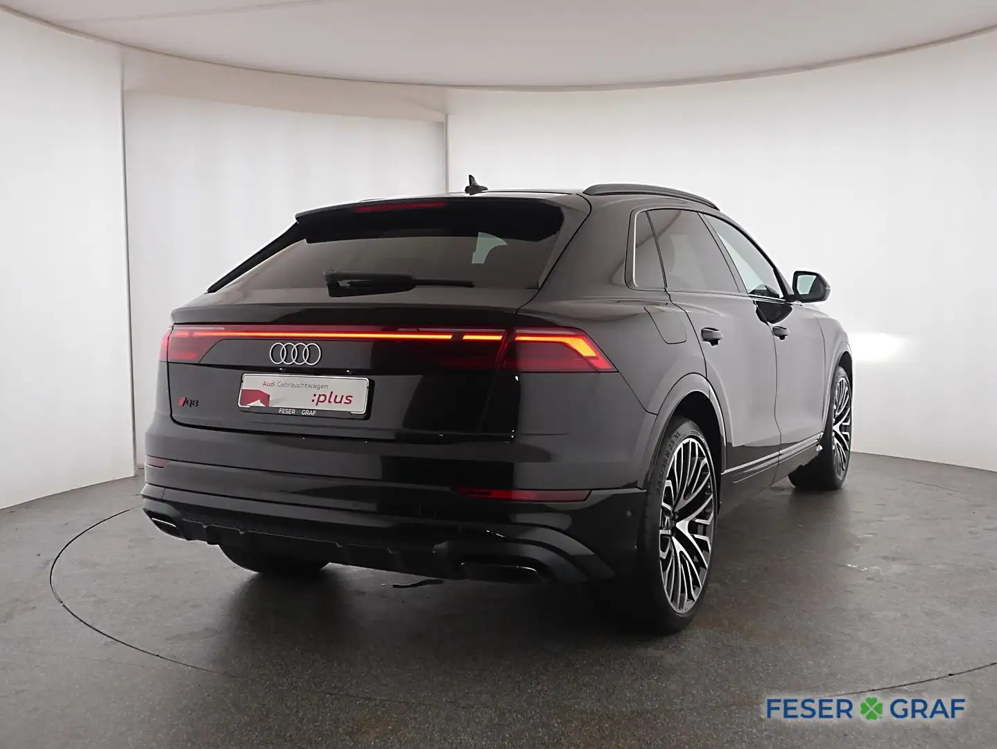 Audi Q8 S line Exterieur 50 TDI qu. Matrix/AHK/Pano. Noir - 2