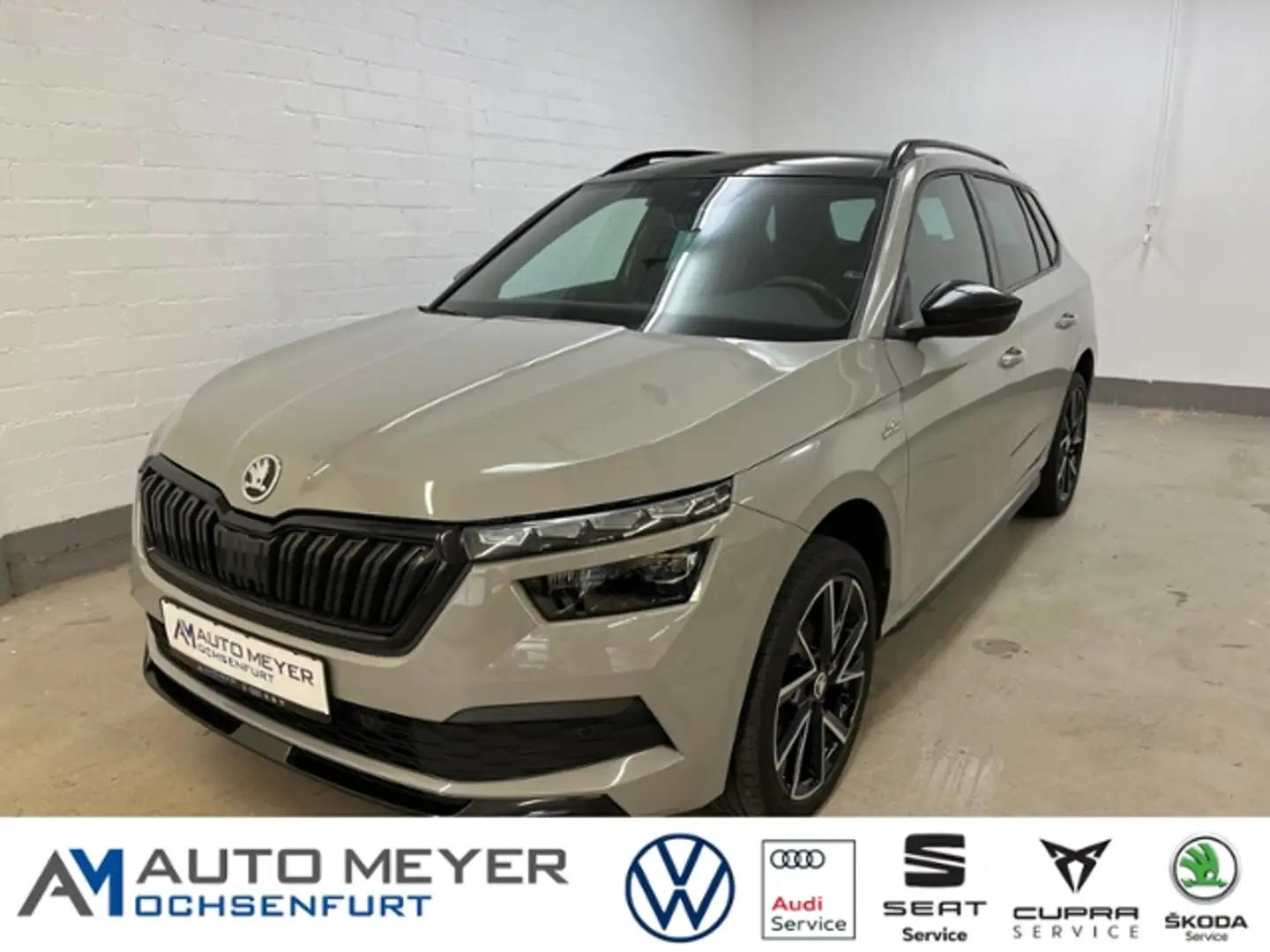 Skoda Kamiq Monte Carlo 1.0 TSI Navi Panodach LED Grau - 1