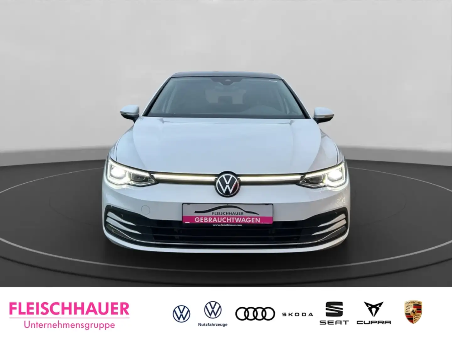 Volkswagen Golf VIII Style eHybrid 1.4 DSG+PANORAMAD+ACC Weiß - 2