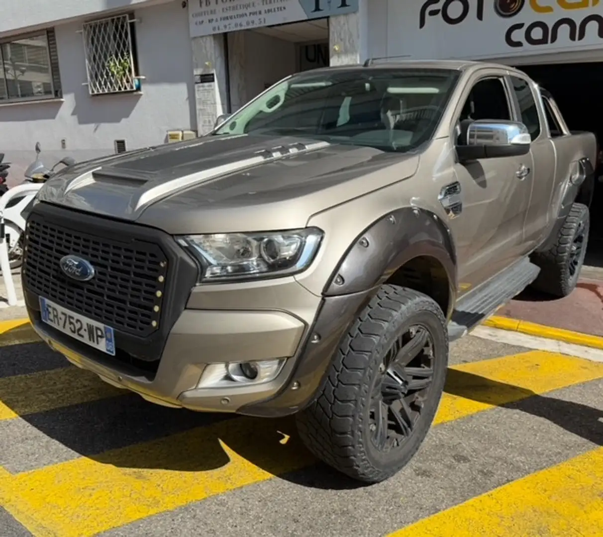 Ford Ranger 3.2 TDCI 200CH SUPER CAB XLT WILDTRAK Gris - 1