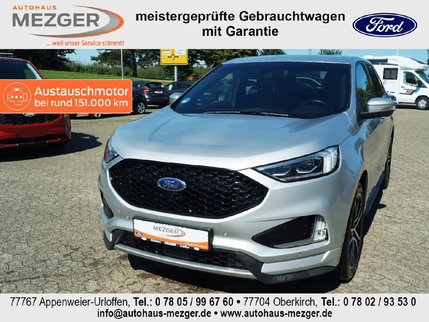 Ford Edge ST-Line 4x4 Silber - 1