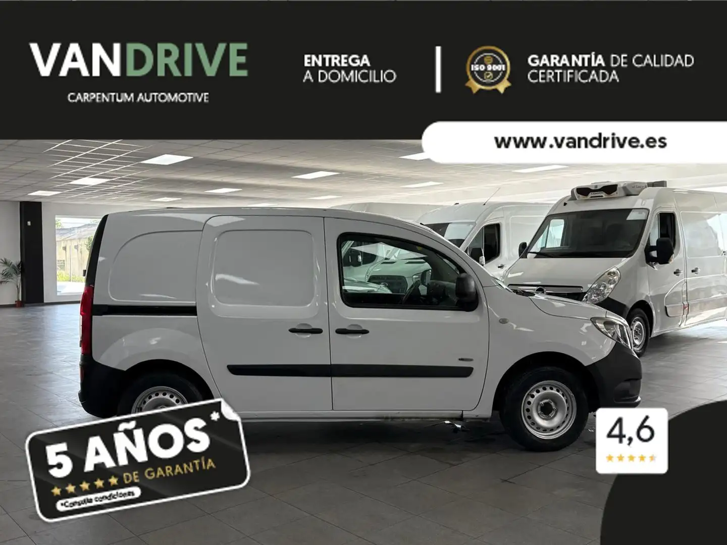Mercedes-Benz Citan N1 Furgón 109CDI BE Largo Blanco - 2