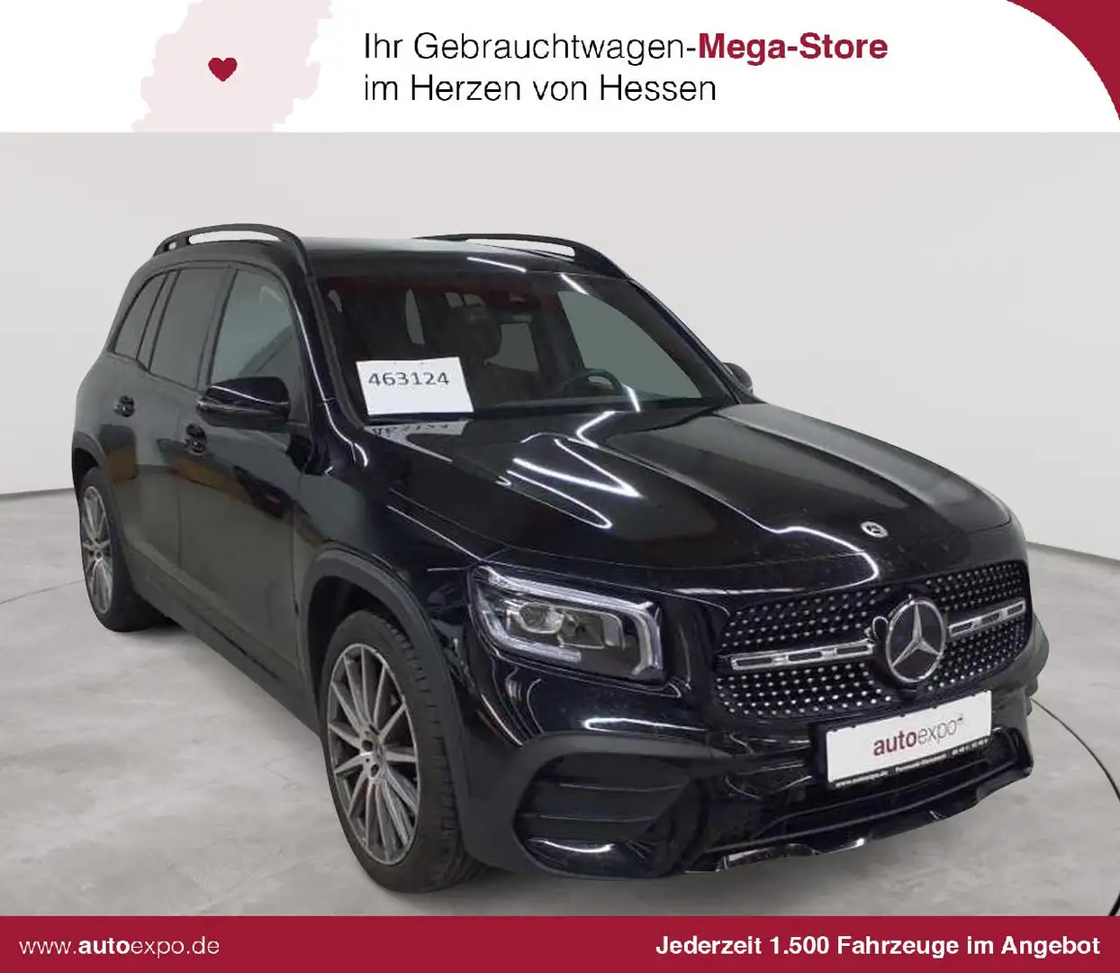 Mercedes-Benz GLB 220 GLB 220 d 4M 8G-AMG AHK PANO Sound KAM Schwarz - 1