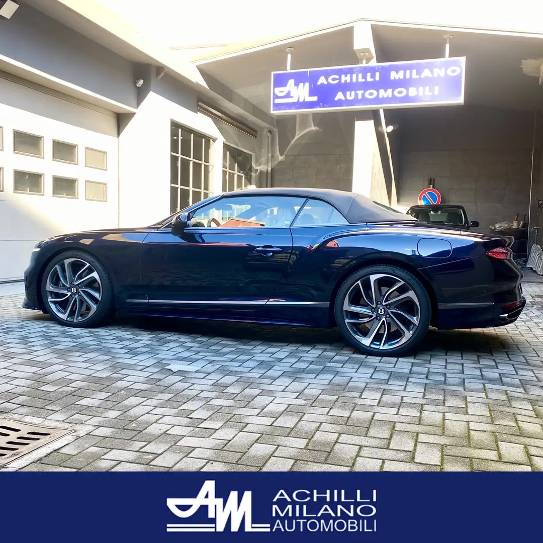Bentley Continental GTC 4.0 V8 phev Speed auto Blu/Azzurro - 2
