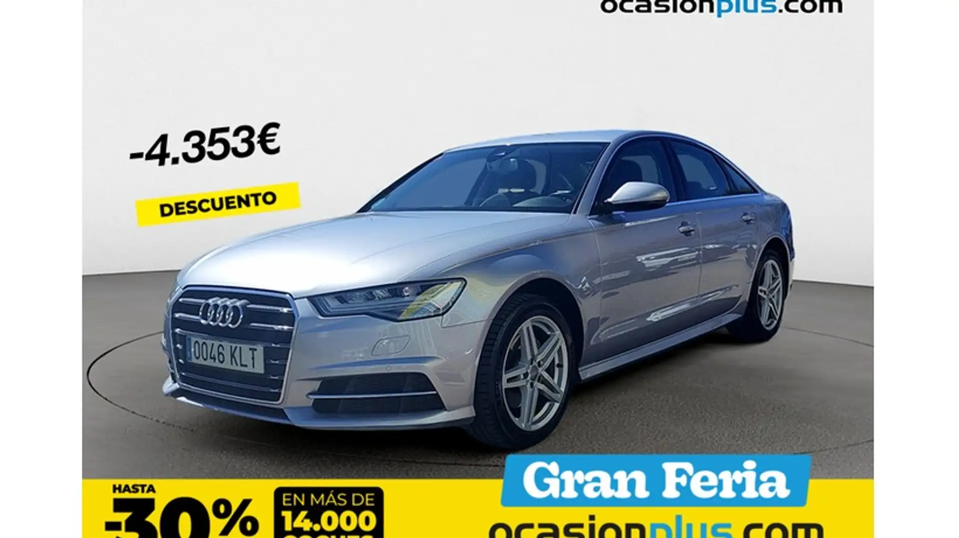 Audi A6 2.0TDI S line edition S-T 140kW Plateado - 1