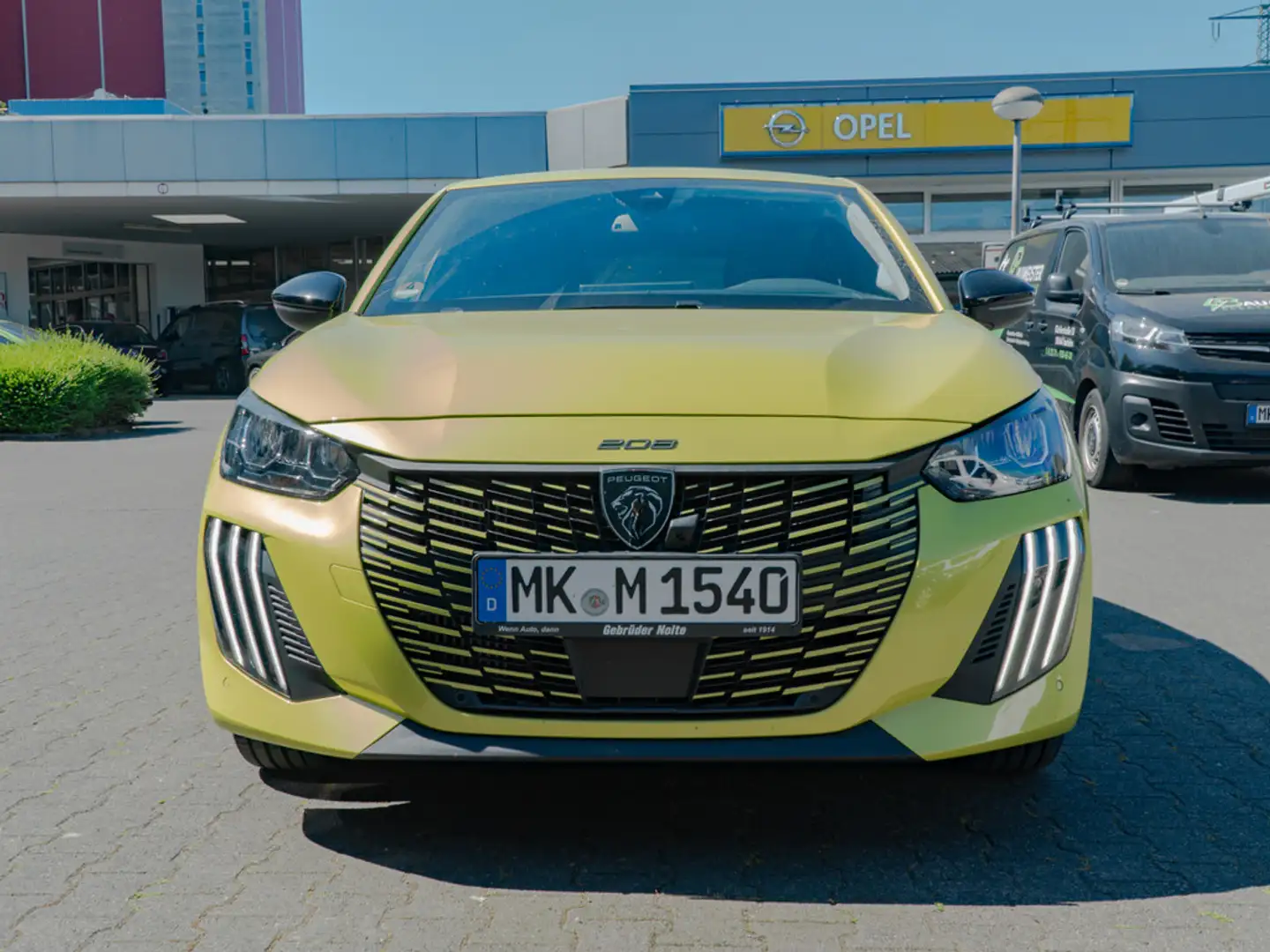 Peugeot 208 ALLURE PureTech 100 NAVI W-LAN FACEL. LED Geel - 2