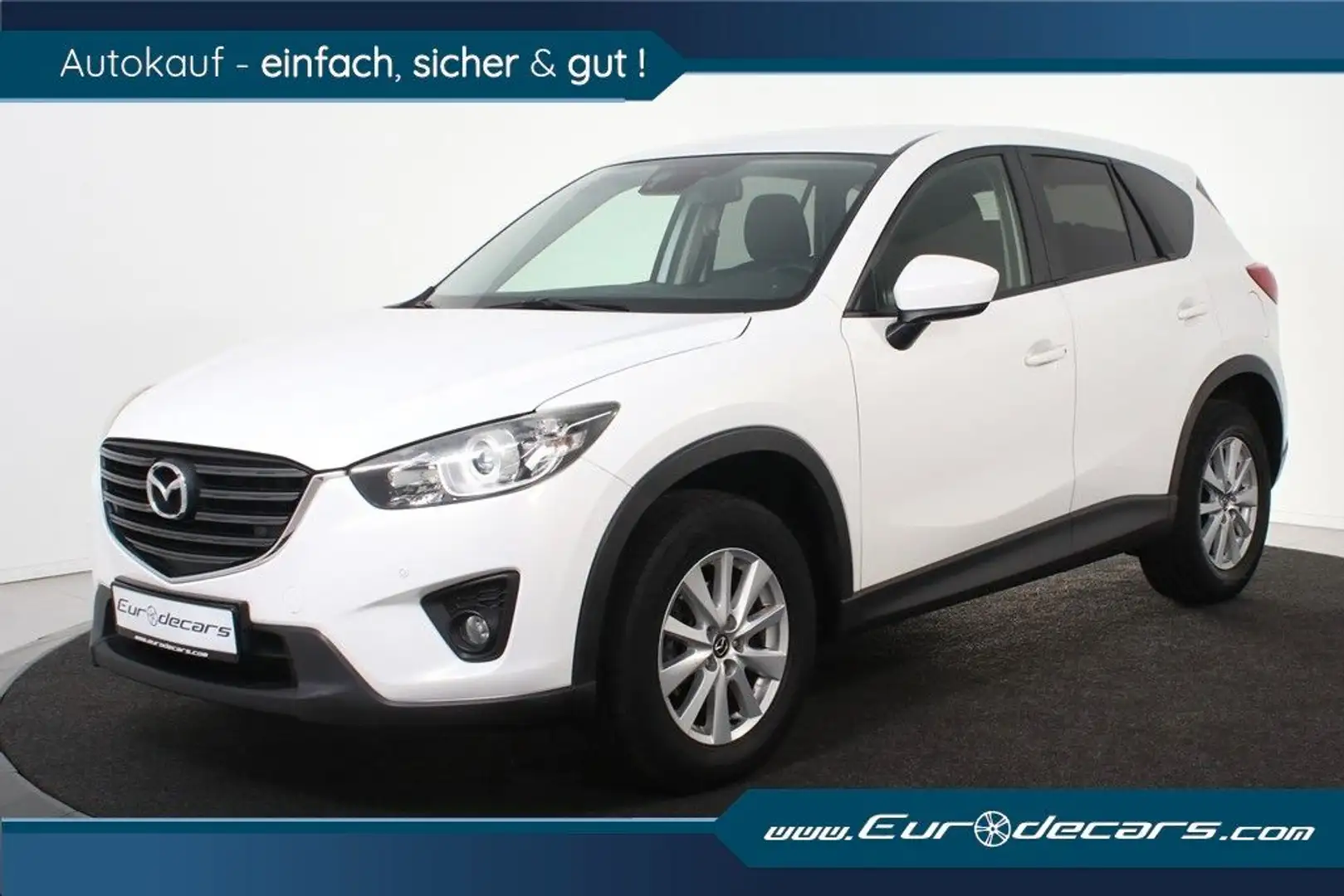 Mazda CX-5 2.0 AWD Automatik*Leder*AHK*Navi* Weiß - 1