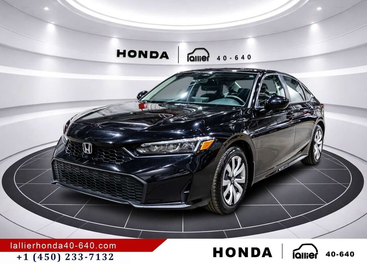 2025 Honda Civic LX/UN PROPRIO/JAMAIS ACCIDENTÉ CARPLAY/SIÈGES CHAU — снимка 1