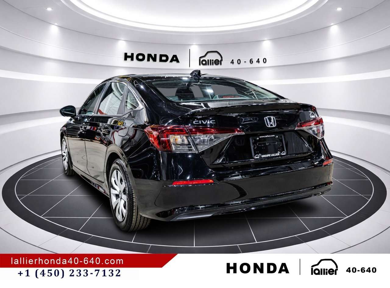 2025 Honda Civic LX/UN PROPRIO/JAMAIS ACCIDENTÉ CARPLAY/SIÈGES CHAU — снимка 1