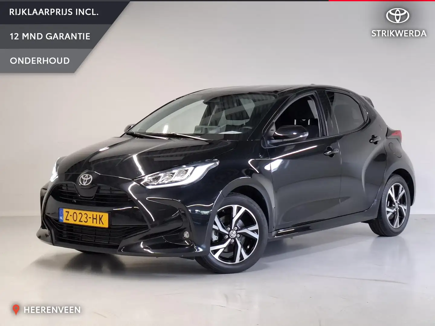 Toyota Yaris 1.5 Hybrid 115 First Edition Zwart - 1