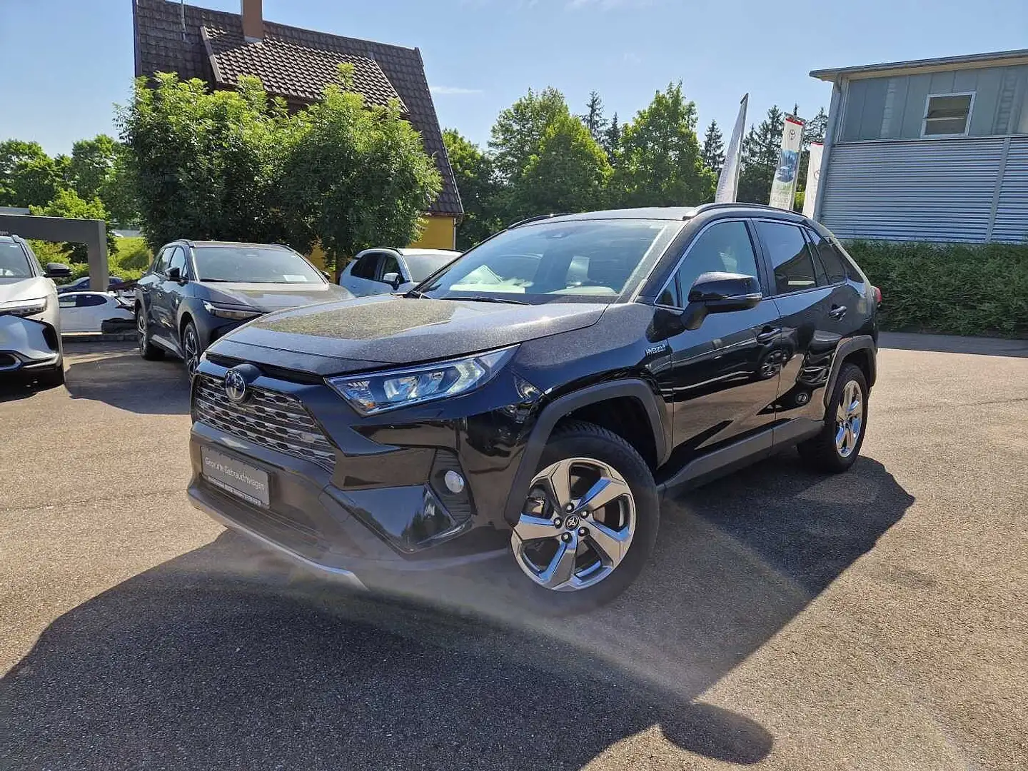 Toyota RAV 4 RAV4 Hybrid 4x2 Team D/Navi Zwart - 1