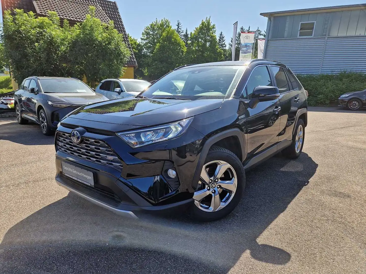 Toyota RAV 4 RAV4 Hybrid 4x2 Team D/Navi Zwart - 2