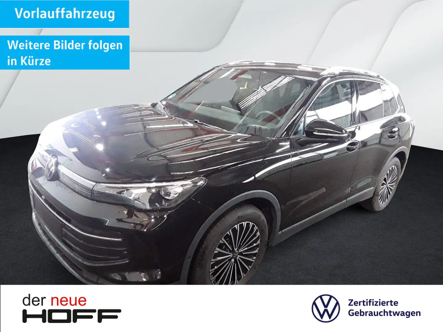 Volkswagen Tiguan 1.5 eTSI DSG GOAL AHK Matrix el.Heckkl. Kamera Nav Schwarz - 1