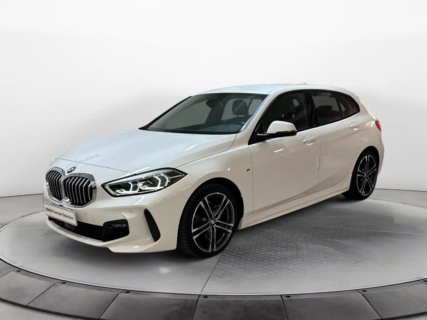 BMW 116 d Msport Blanc - 1