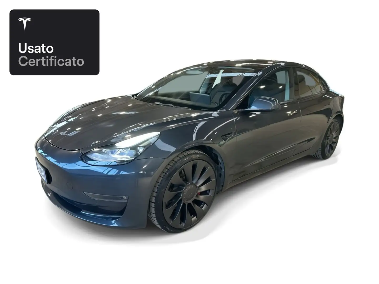 Tesla Model 3 Performance Plateado - 1