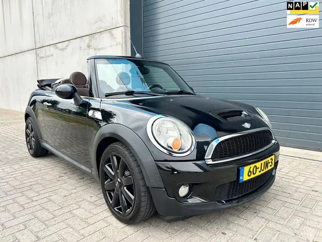 MINI Cooper S Cabrio 1.6i CLIMA LEDER NAP 2009