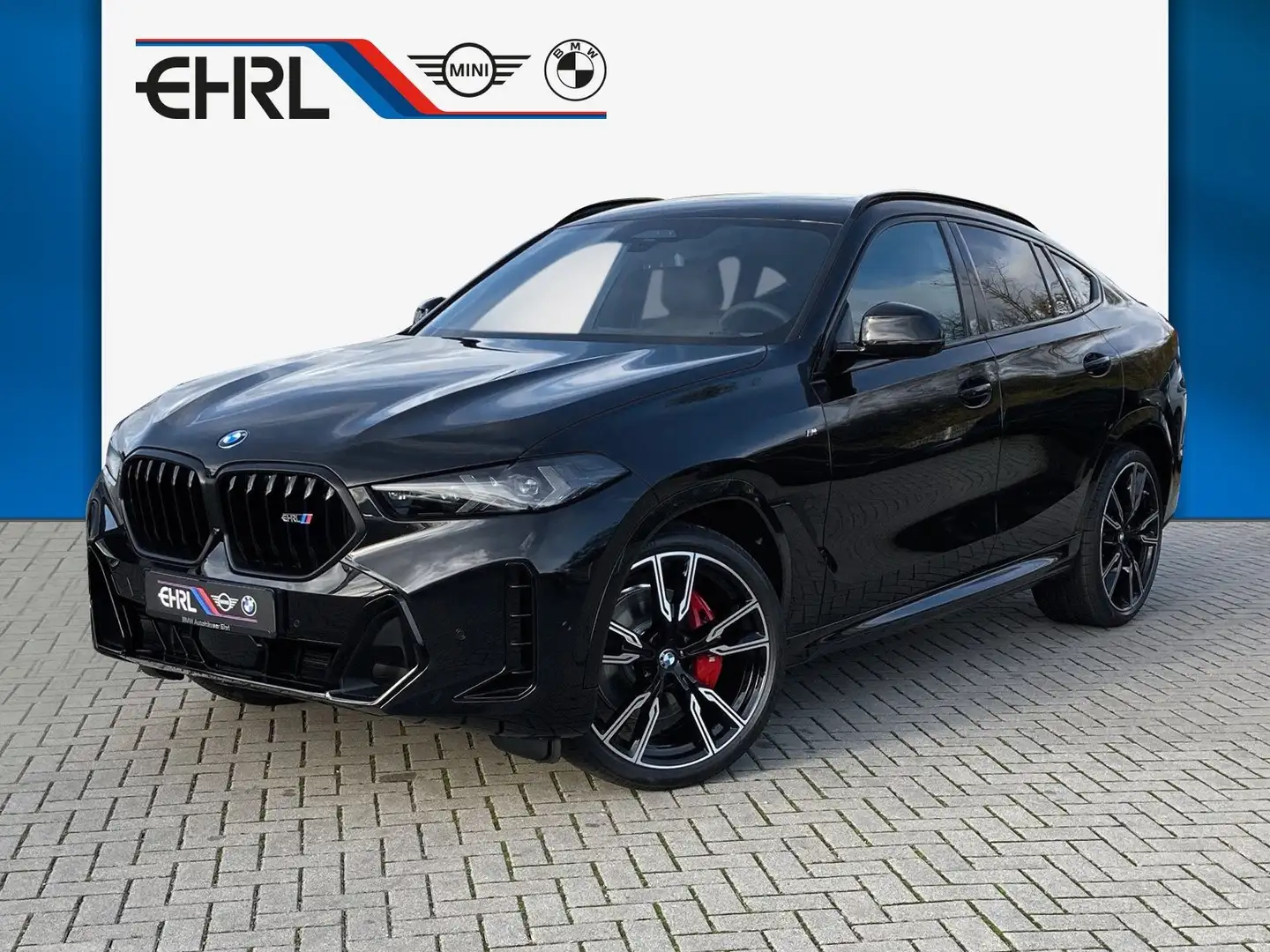 BMW X6 xDrive40d M Sport Sportpaket B&W Surround Schwarz - 1