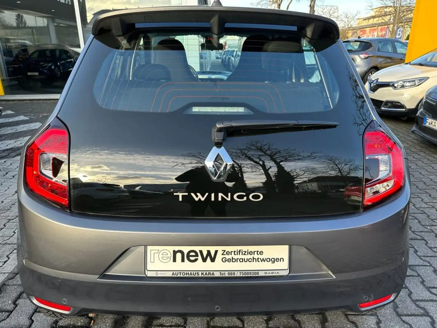 Renault Twingo SCe 65 Equilibre+KAMERA+SITZHZG.+NAVI Szürke - 2