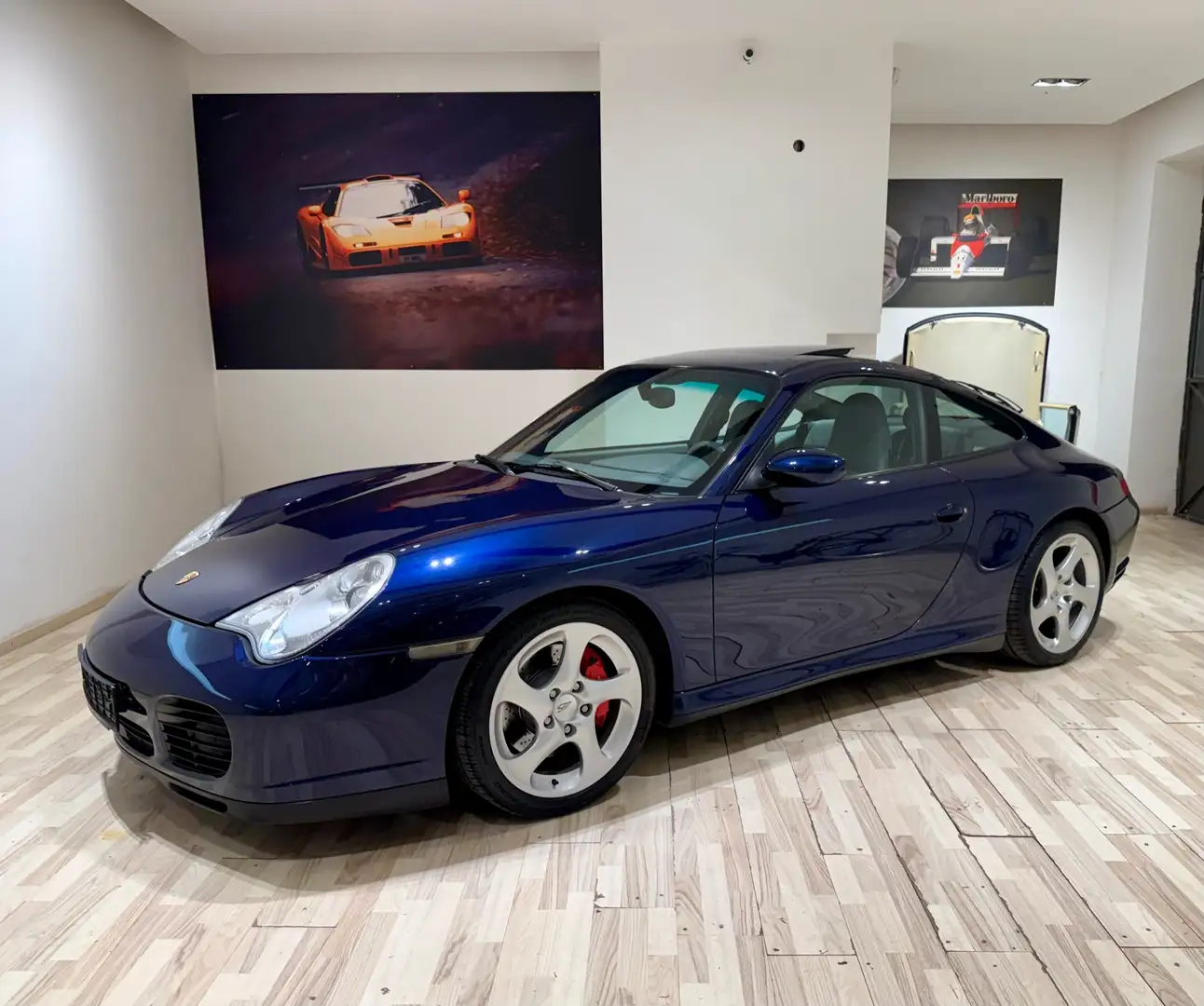 Porsche 996 Carrera 4S - scarico sound - asi -111 punti Синій - 1