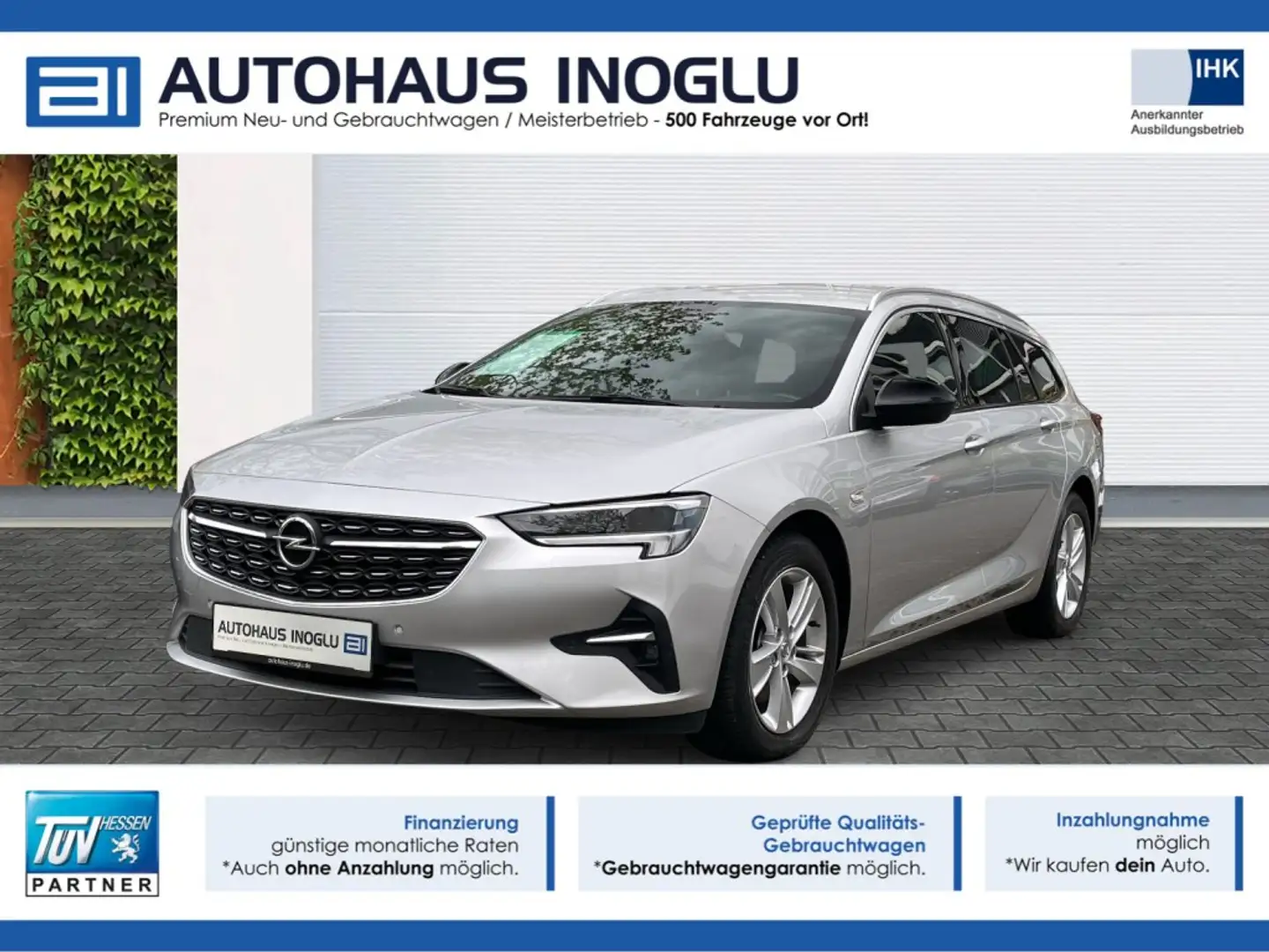Opel Insignia 2.0*Elegance*Navi*LED*Kam*Shz*Leder*AGR Silber - 1