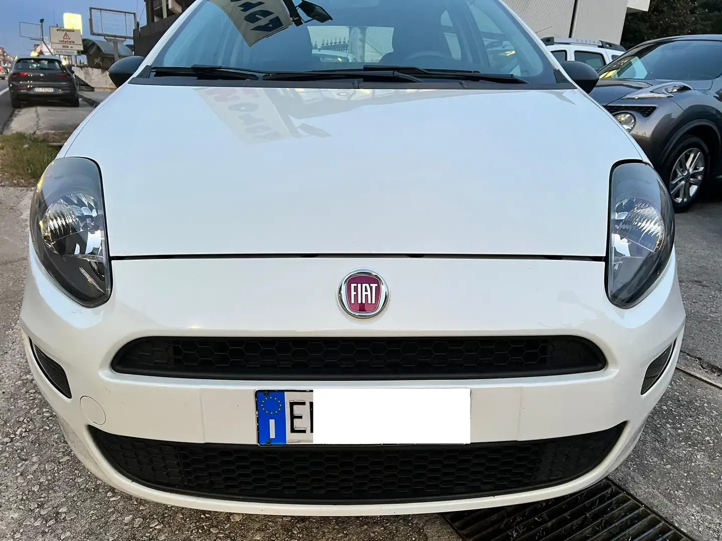 Fiat Punto Evo 1.4 80 cv Benzina/Gpl Black line Bianco - 1
