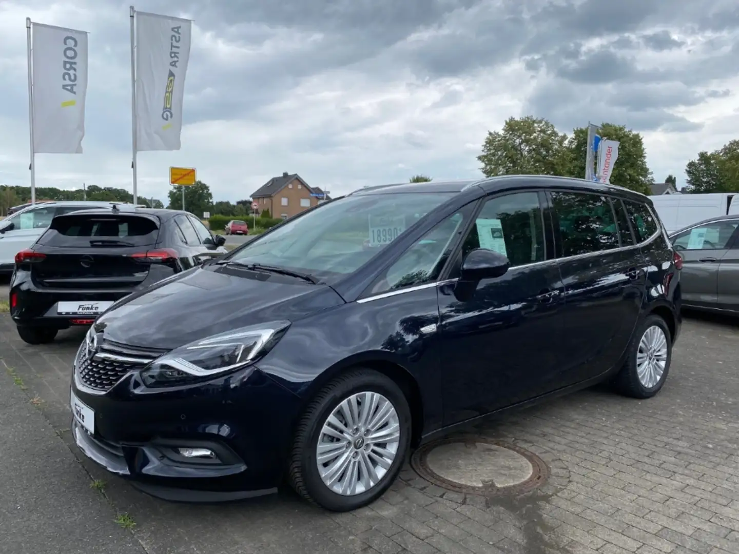 Opel Zafira C Innovation 1.6 SIDI Turbo 7-Sitzer EU6d-T Navi L Blau - 1