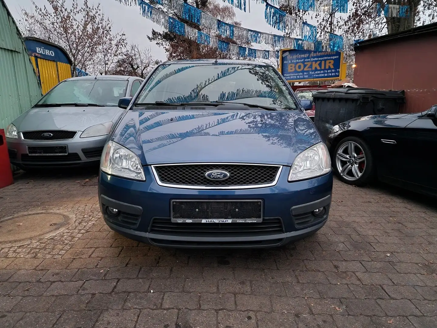 Ford Focus C-MAX 1.6 Tüv  06.2026 TEMPOMAT ALLWTTR KLIMA Azul - 2