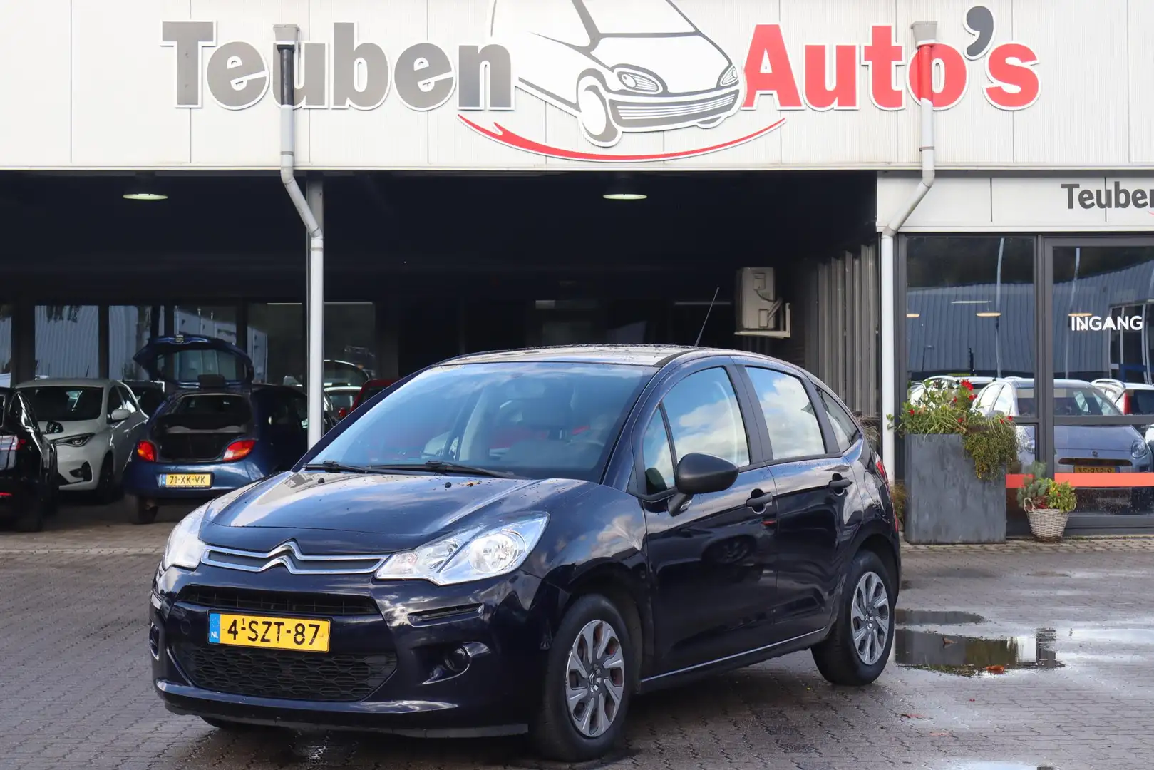 Citroen C3 1.0 VTi Attraction Airco, Radio cd speler, Elektri Blauw - 1