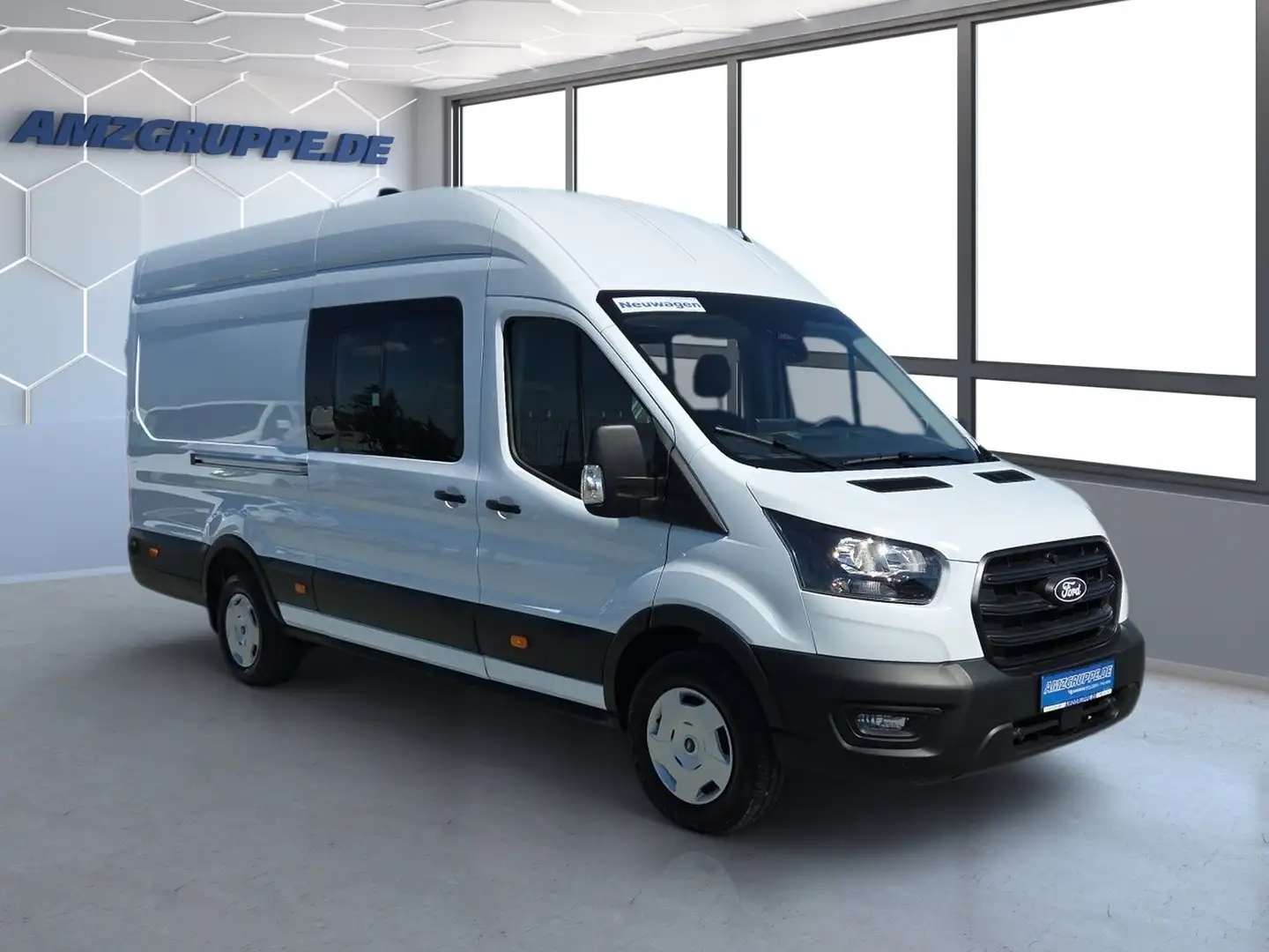 Ford Transit FT350 L4H3 DoKa Trend 4J.*Gar.+Kamera+2xAi Blanco - 2
