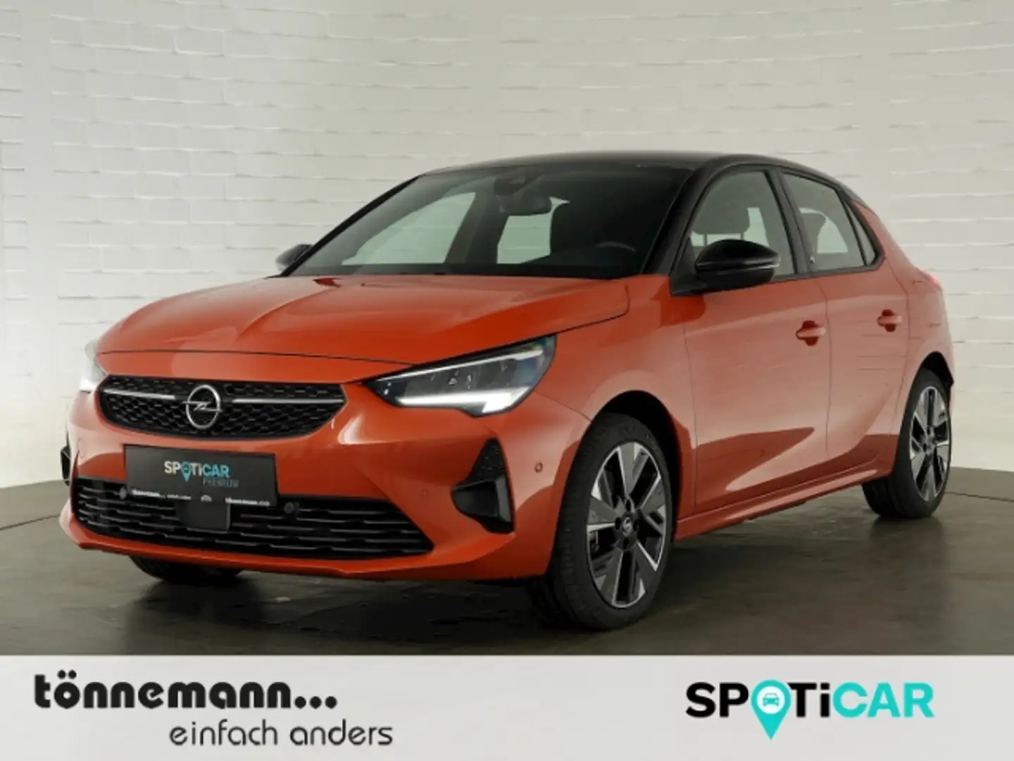 Opel Corsa-e F GS LINE 50kWH AT+LED LICHT+RÜCKFAHRKAMERA+SITZ-/ Orange - 1