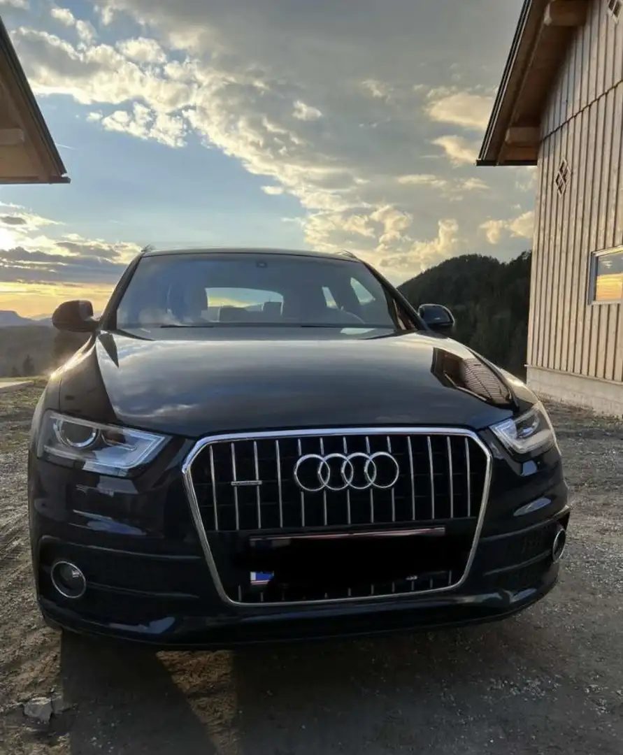 Audi Q3 2,0 TDI quattro Sport S-tronic Schwarz - 1